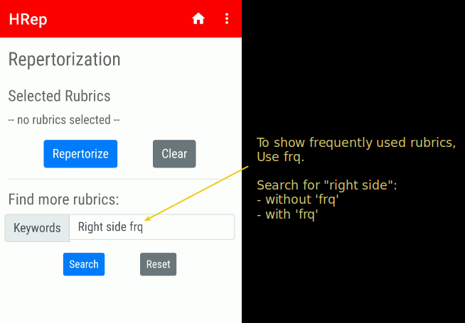 Using frq